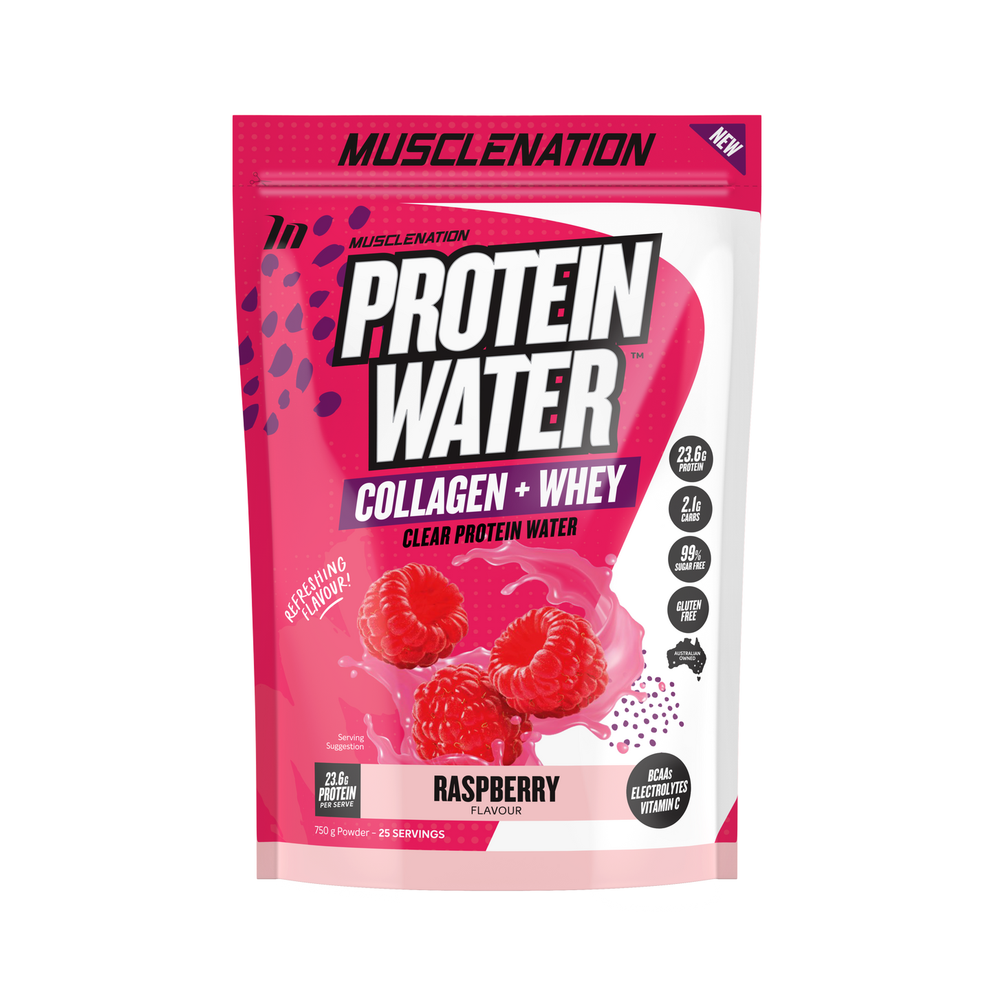 Muscle Nation - Protein Water 750g